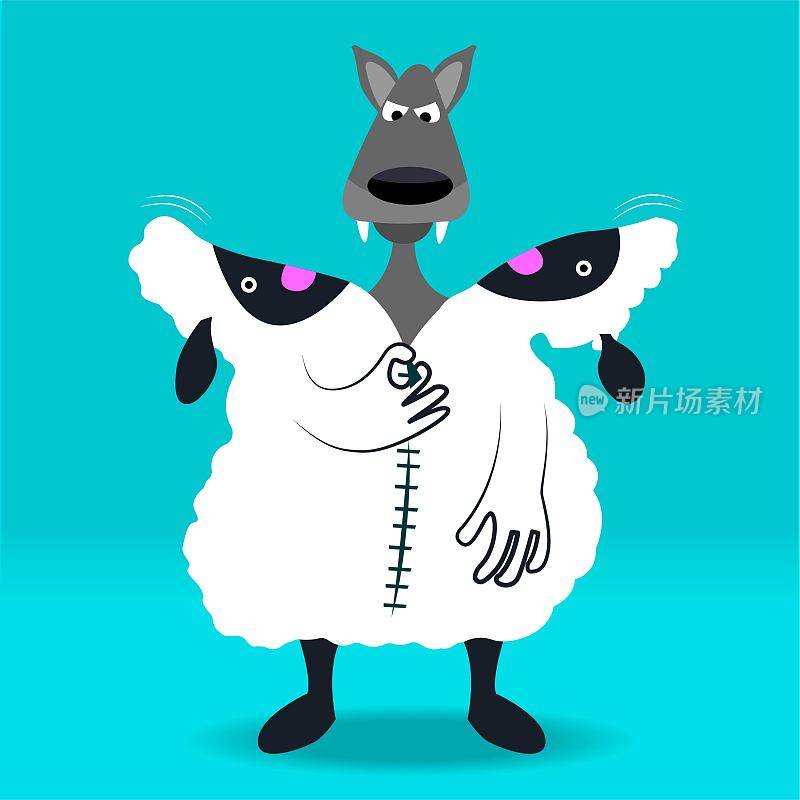 Wolf in a sheep costume